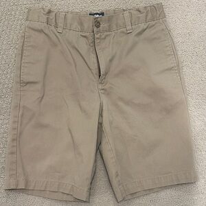 Lands' End Boys Uniform Shorts - 5 Pack - 3 blue and 2 khaki